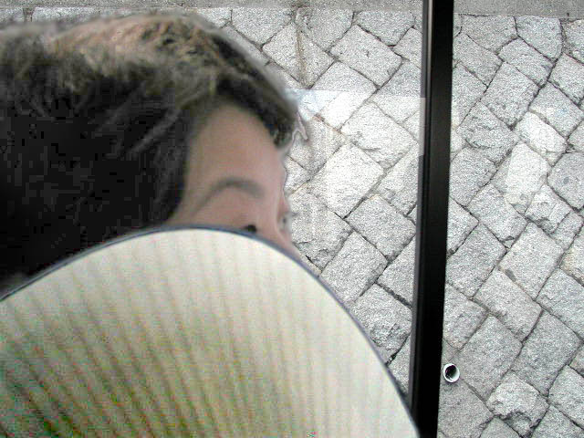 Kimiko in the bus